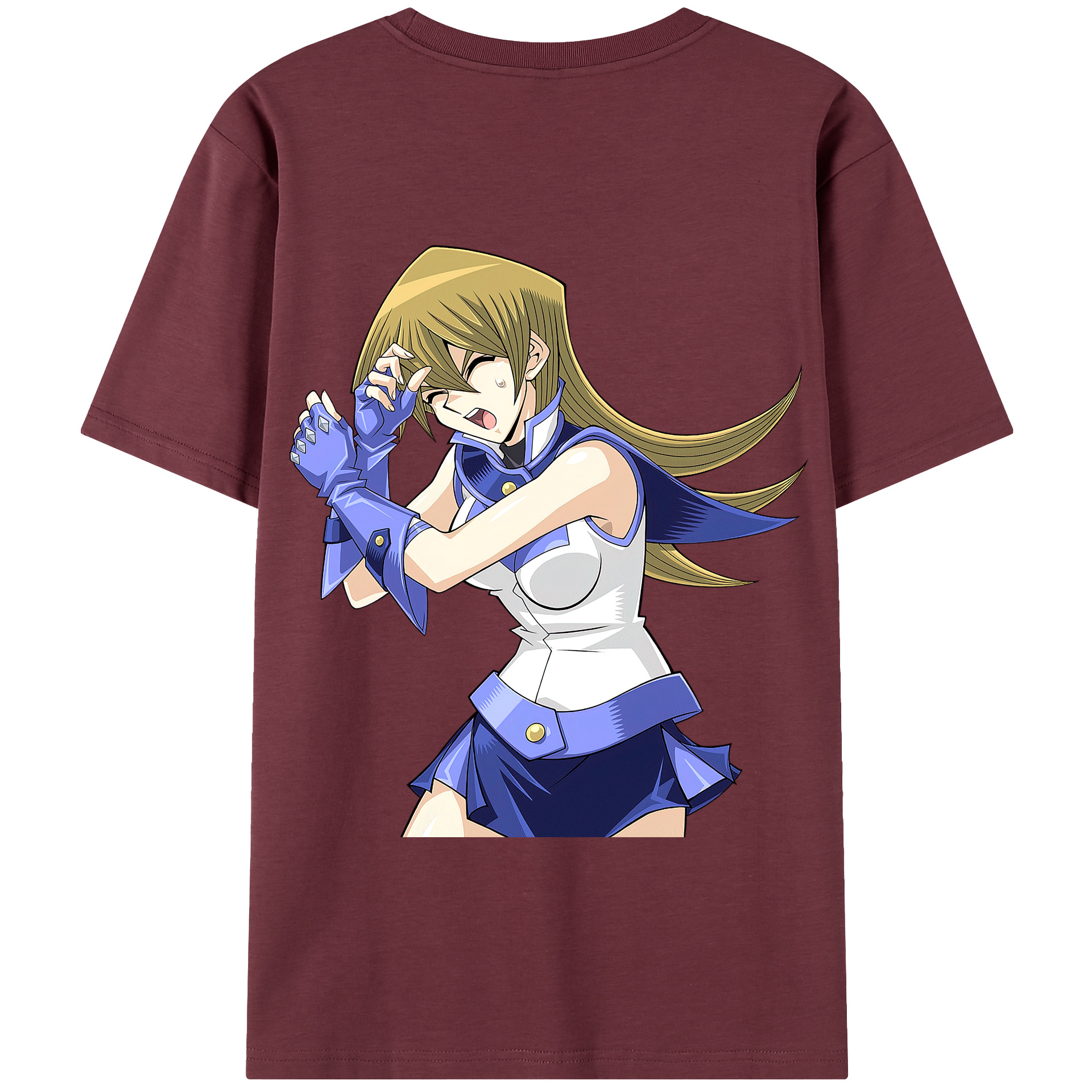 （画像用） 遊☆戯☆王 Yu-Gi-Oh! 綿100％半袖Tシャツ（背面プリント）